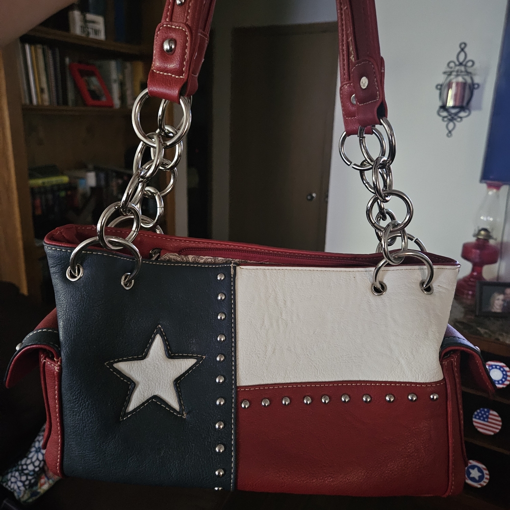 Red, White, and Blue Women's Handbag
